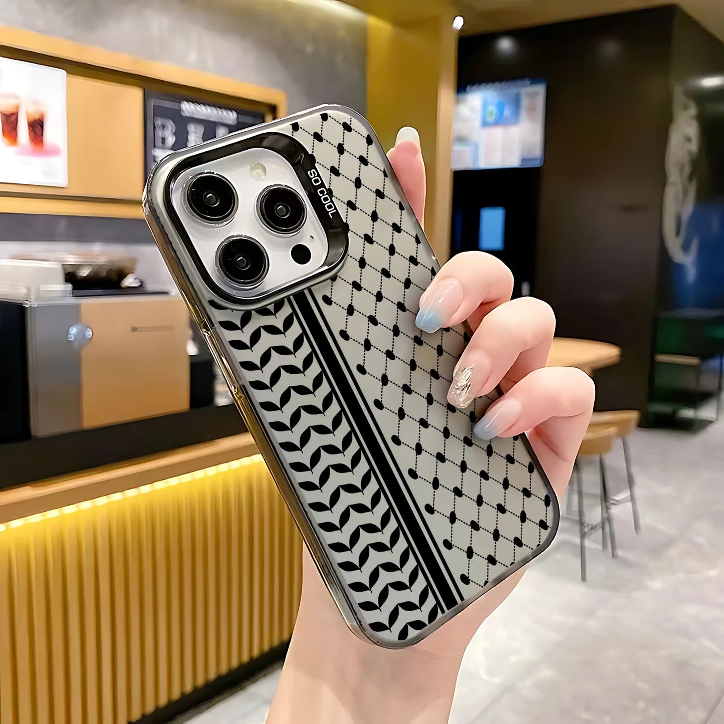 Shockproof Back Cover Phone Case For Hattah Keffiyeh iPhone