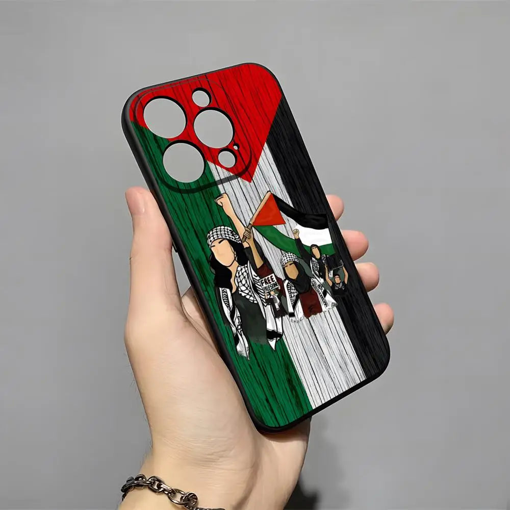 Epc Art Palestine Flag Phone Case For  Iphone Silicone Cover