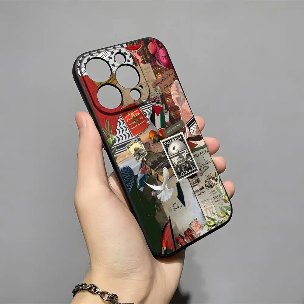 Epc Art Palestine Flag Phone Case For  Iphone Silicone Cover