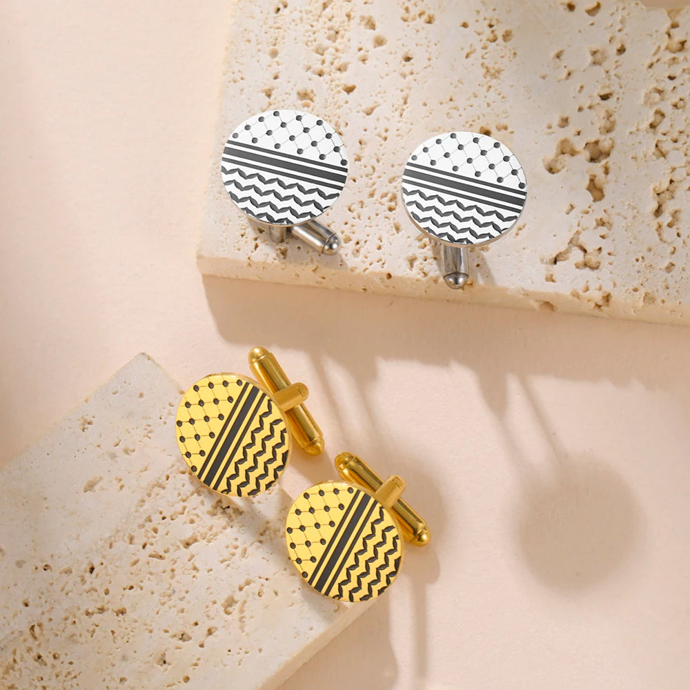 Olive Leaves Pattern Love and Peace brooch