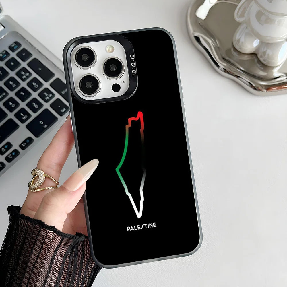 Palestine Flag MAP Phone Case For IPhone