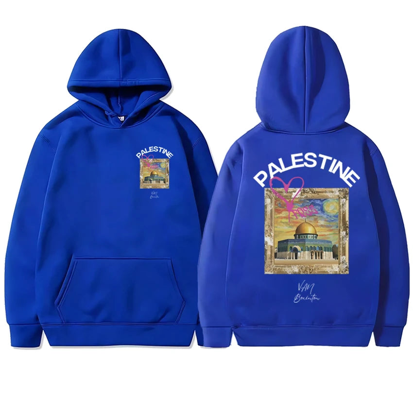 2025 Palestine New Double-Sided print Graphic Hoodies