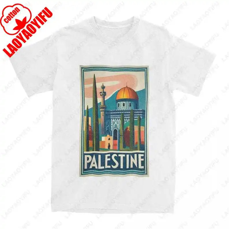 Palestine O-neck  T-Shirt