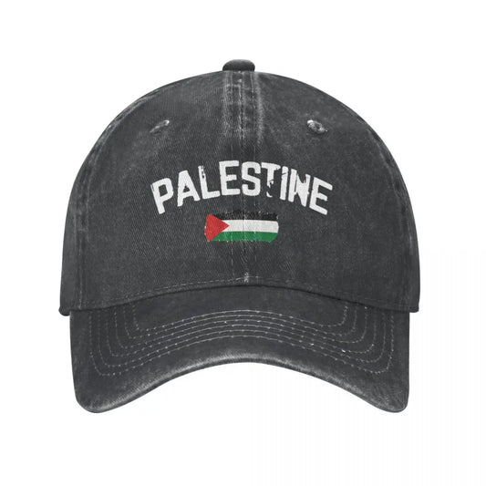 Palestine Flag Baseball Cap Classic Cotton Headwear