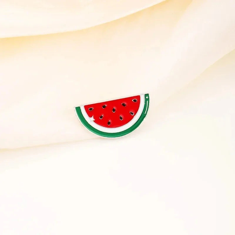 NOT A Watermelon Brooch Pin Handala Heart