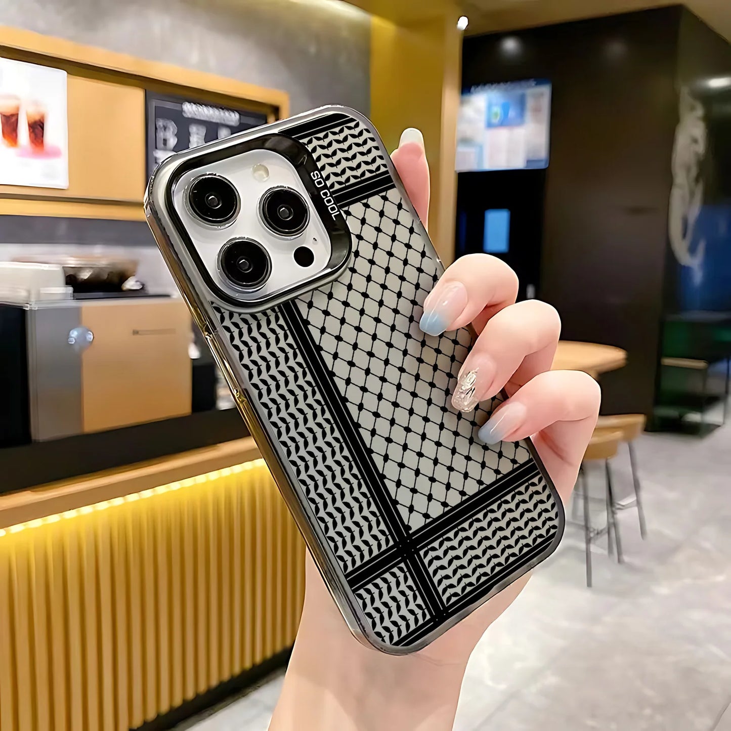 Shockproof Back Cover Phone Case For Hattah Keffiyeh iPhone