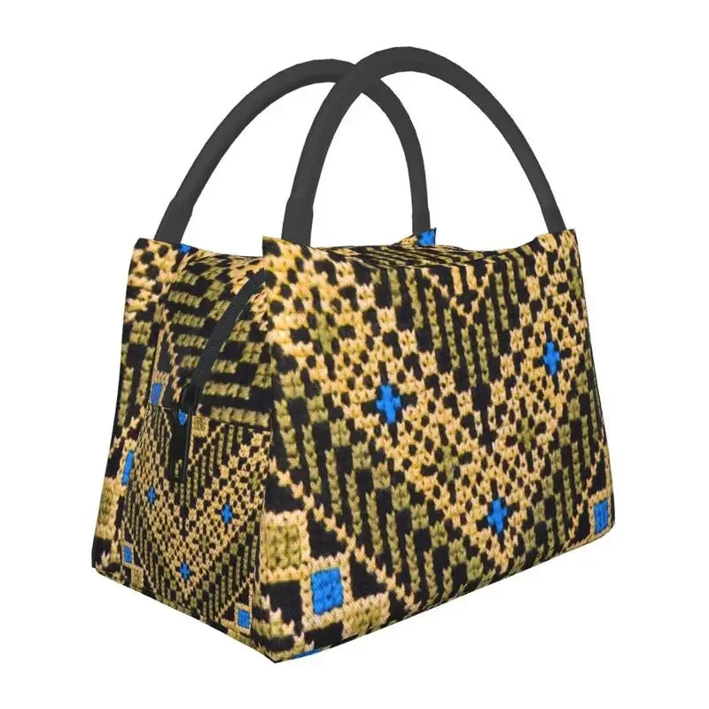 Palestinian Keffiyeh  Lunch Bags Outdoor Waterproof Cooler