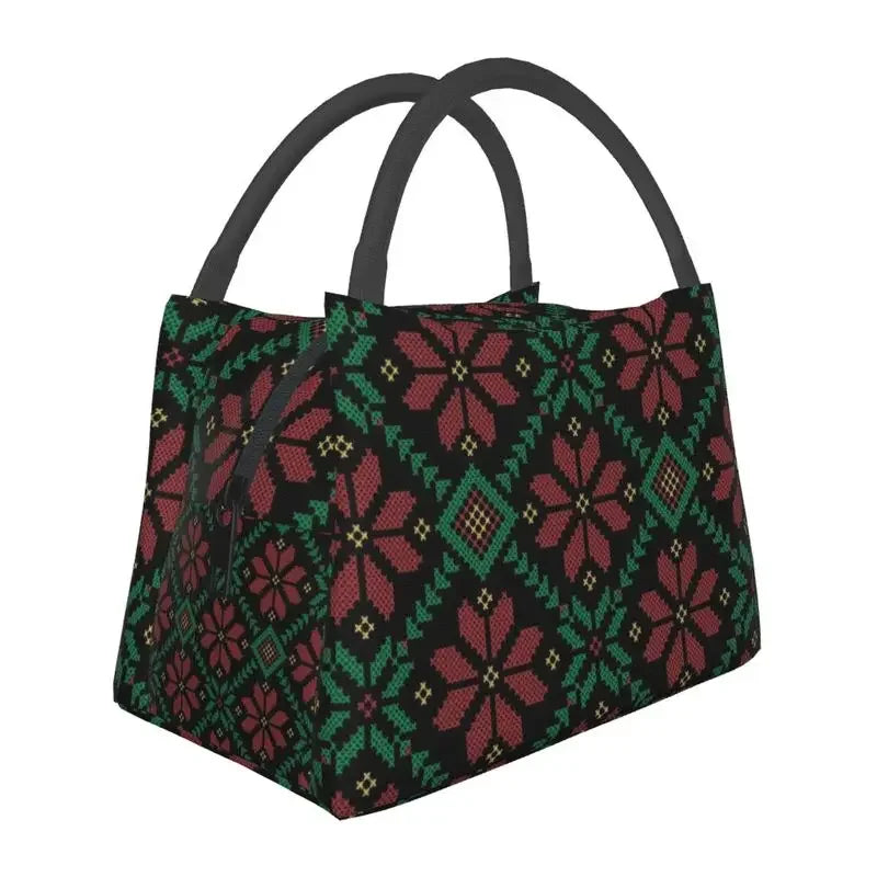 Palestinian Keffiyeh  Lunch Bags Outdoor Waterproof Cooler