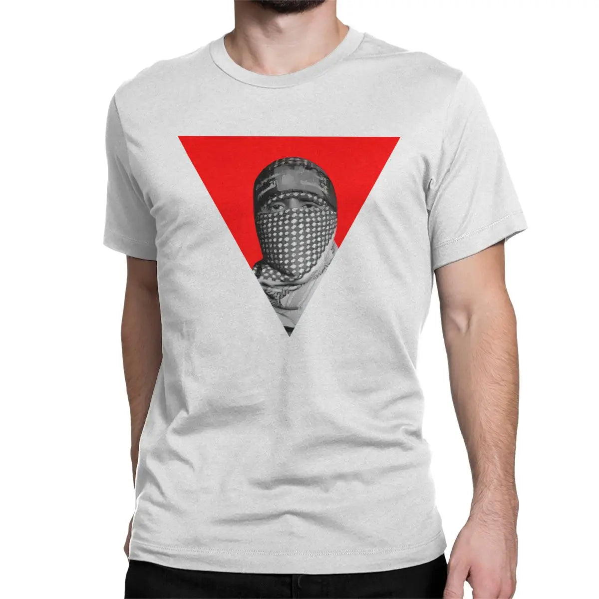 Pure cotton Hatta Kufiya T Shirts Short Sleeve Tops Plus Size