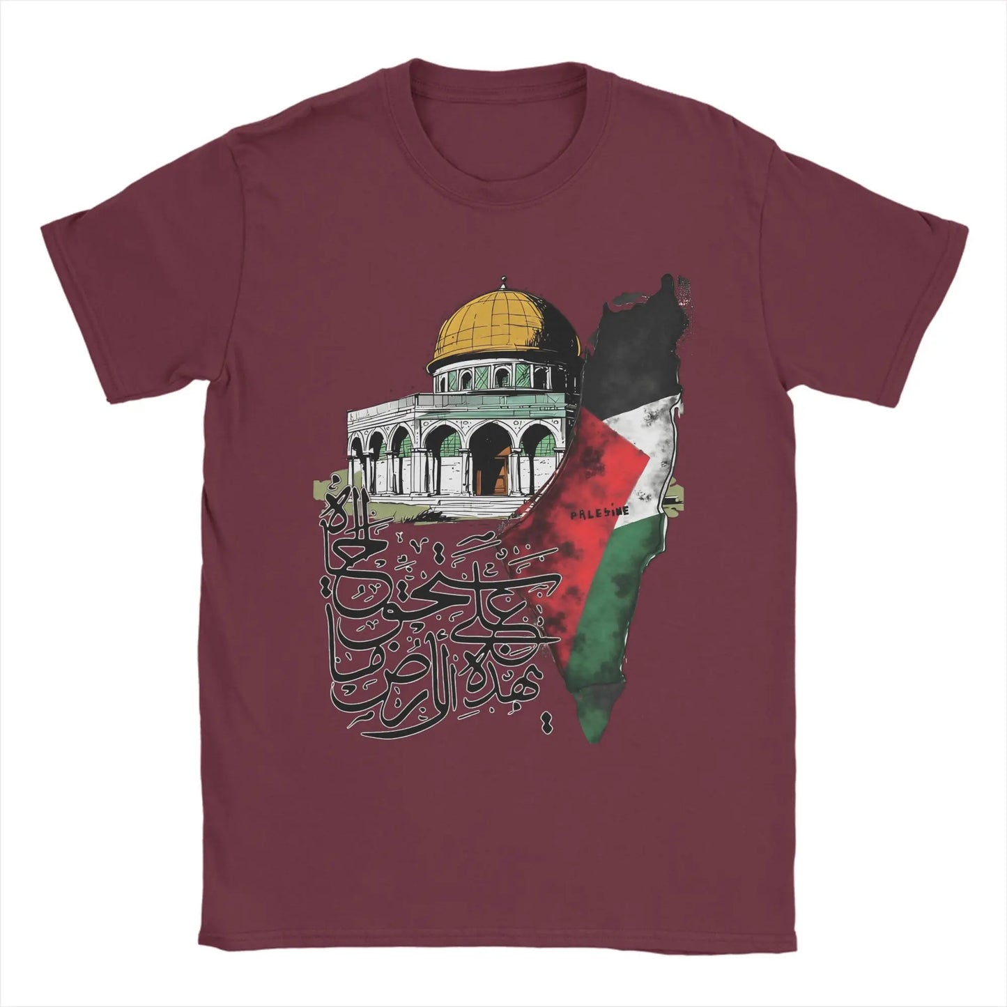 Vintage Palestine Map T-Shirts