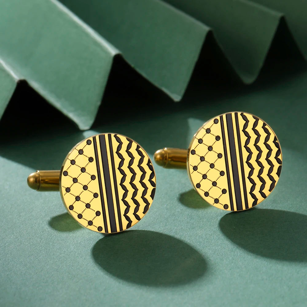 Olive Leaves Pattern Love and Peace brooch