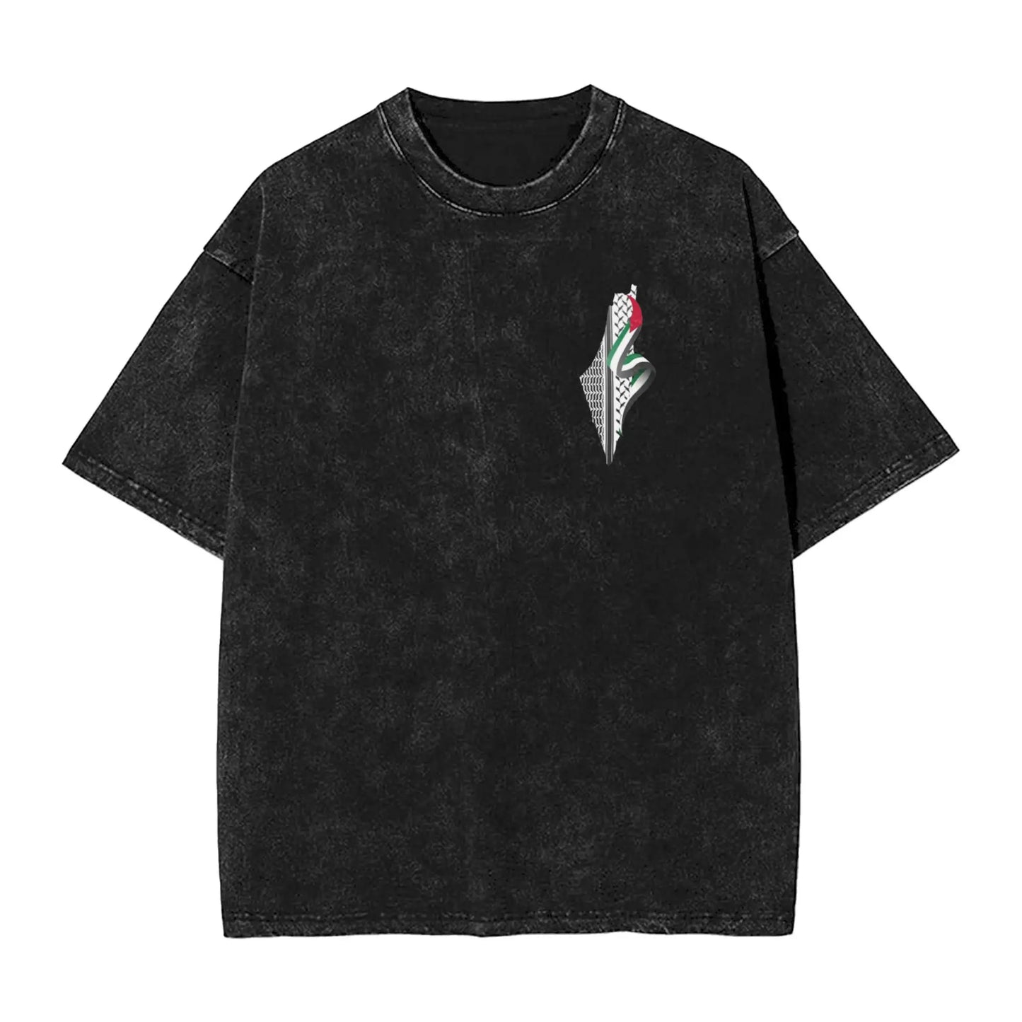 Palestine flag T Shirt Men 100% Cotton