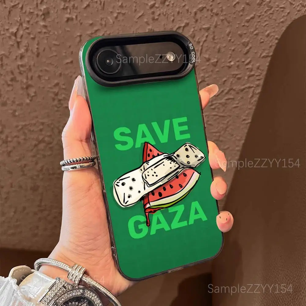 Embroidered Palestine Phone Case For iPhone