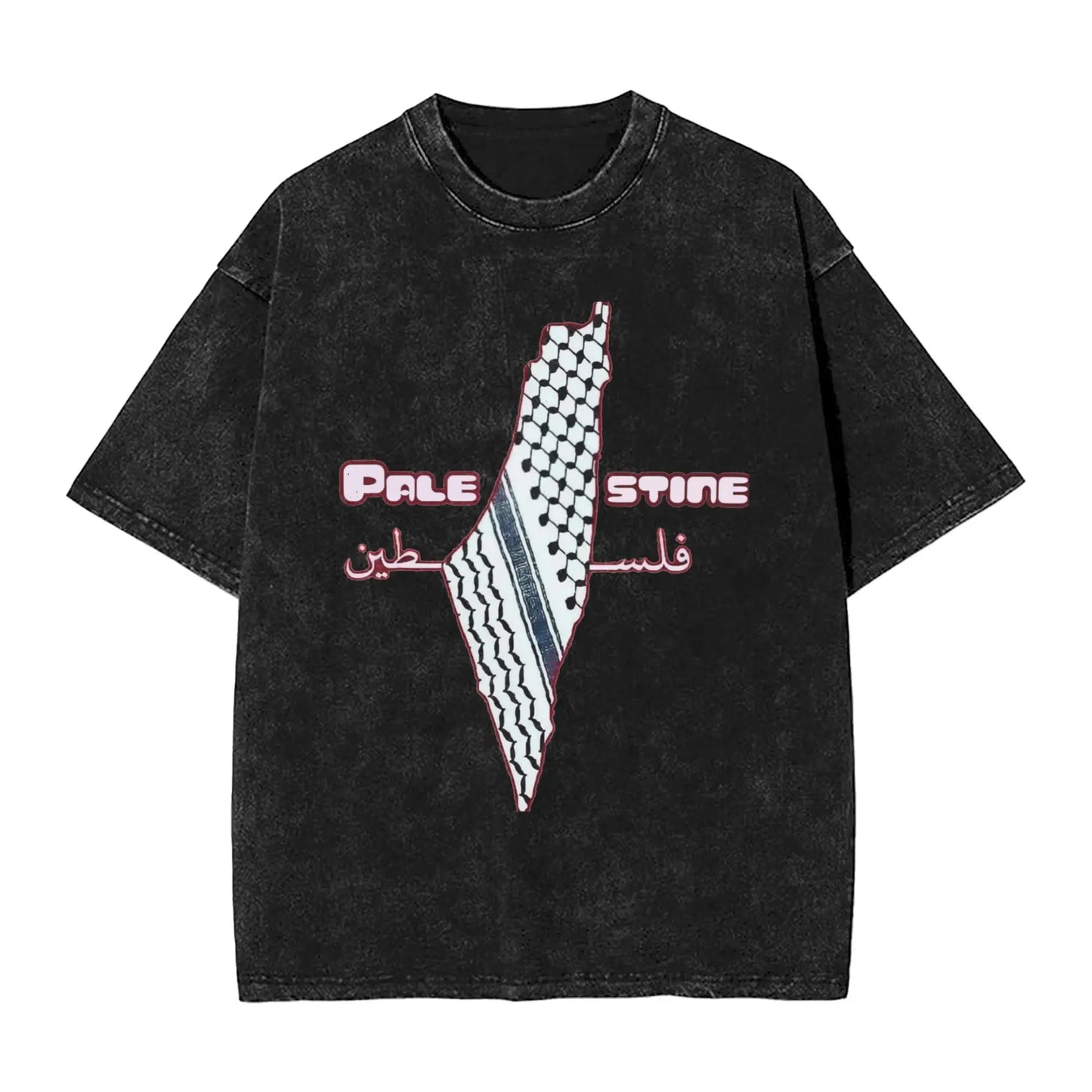Palestine flag T Shirt Men 100% Cotton