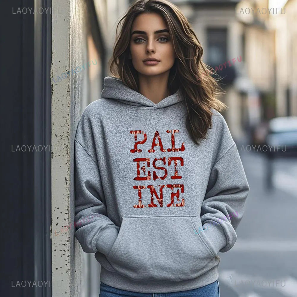 2025 high-quality Palestine hoodie