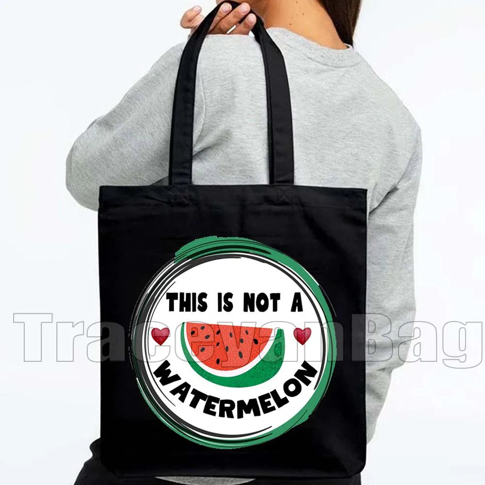 Keffiyeh Olive Tree Al Aqsa Dome of The Rock Canvas Shoulder Bag