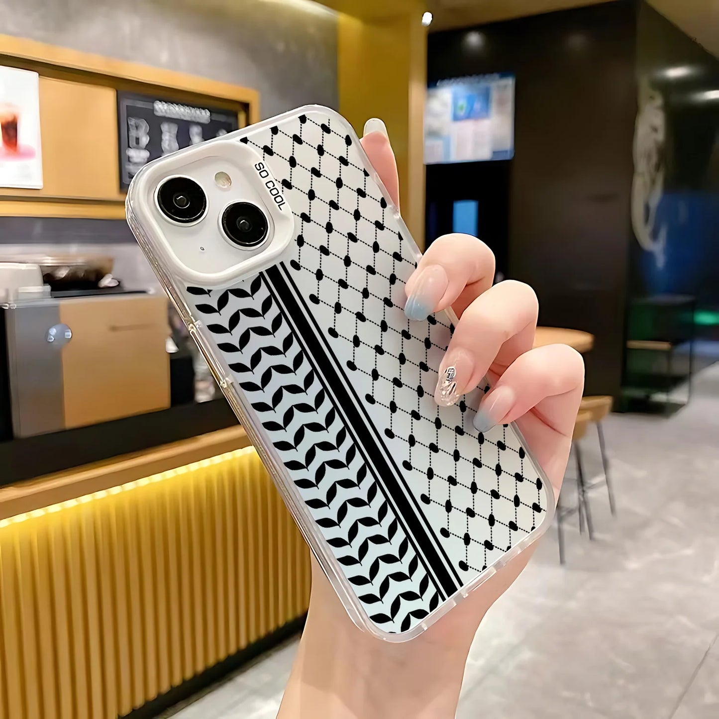 Shockproof Back Cover Phone Case For Hattah Keffiyeh iPhone