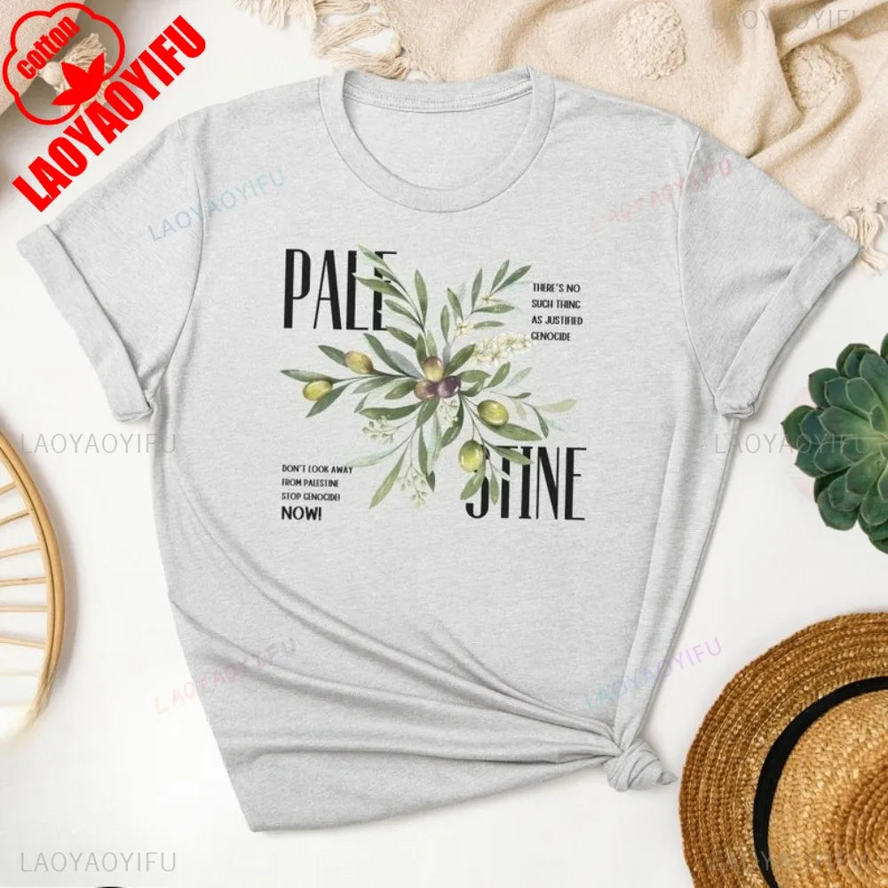 Palestine Olive T Shirt