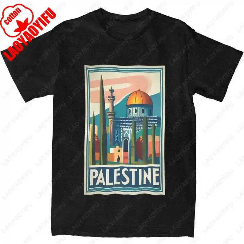 Palestine O-neck  T-Shirt