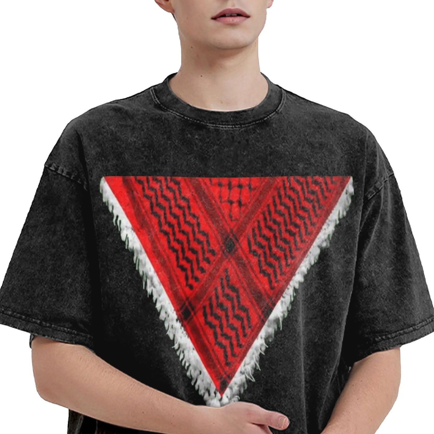 Palestine The Red Triangle T Shirt
