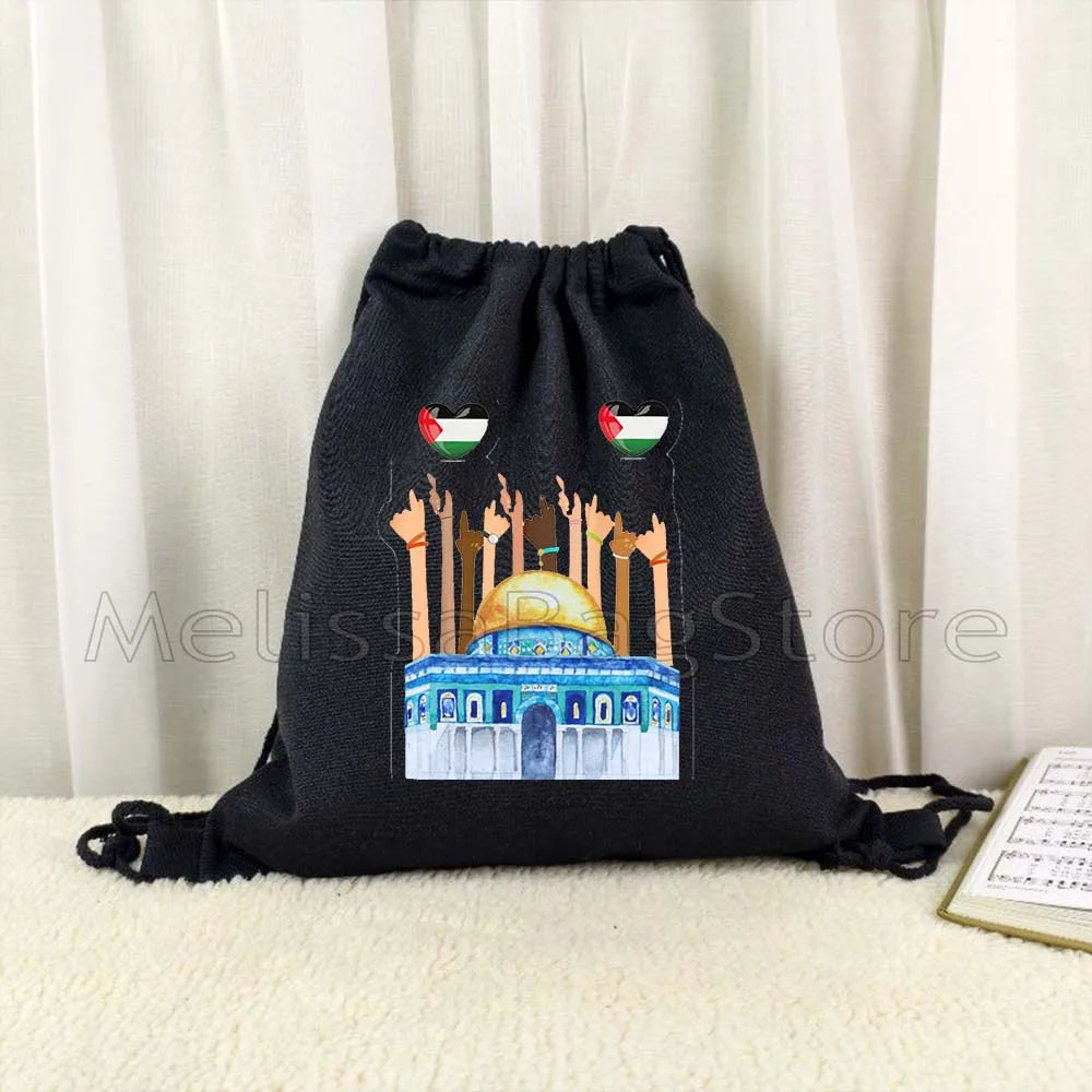 Palestine Abstract Arabic Calligraphy Art