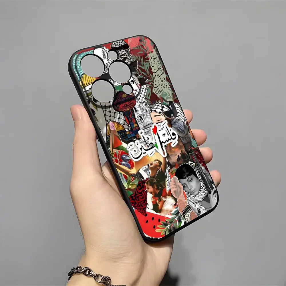 Epc Art Palestine Flag Phone Case For  Iphone Silicone Cover