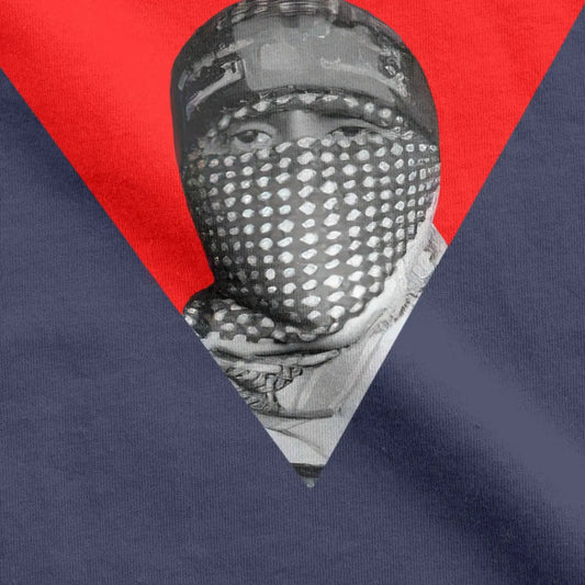 Pure cotton Hatta Kufiya T Shirts Short Sleeve Tops Plus Size