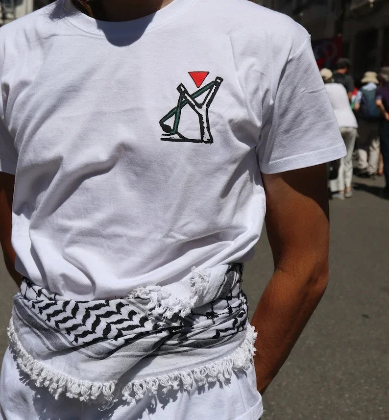Palestine T-shirt O-neck Printed Tops  High Quality Cotton Breathable Unisex