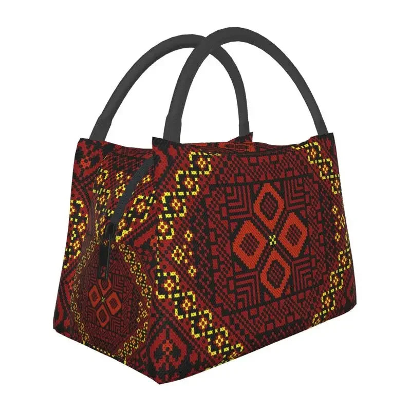 Palestinian Keffiyeh  Lunch Bags Outdoor Waterproof Cooler