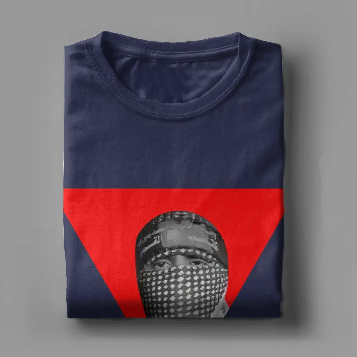 Pure cotton Hatta Kufiya T Shirts Short Sleeve Tops Plus Size