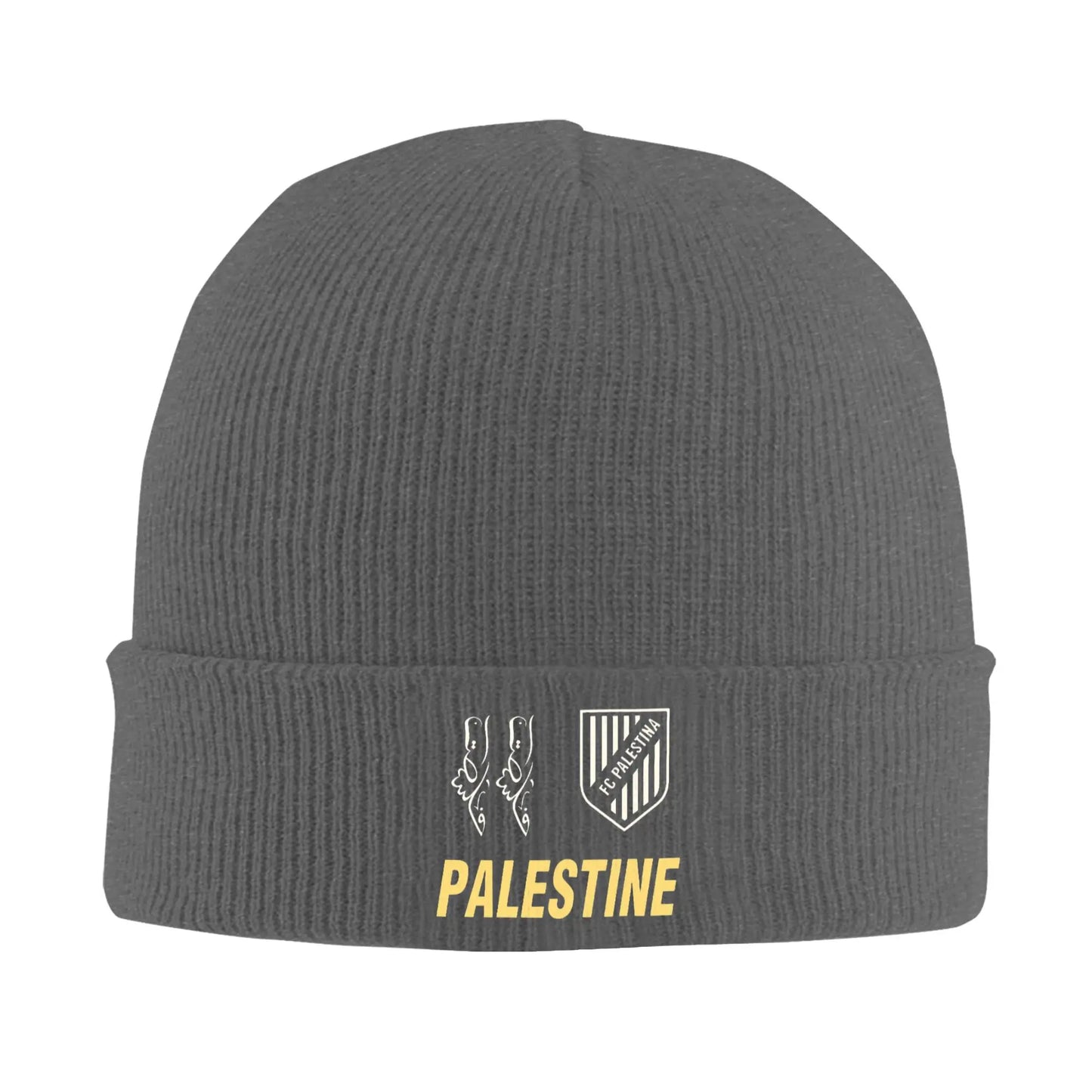 Palestine  hats Vintage Knit Hat Autumn Winter Kpop Caps