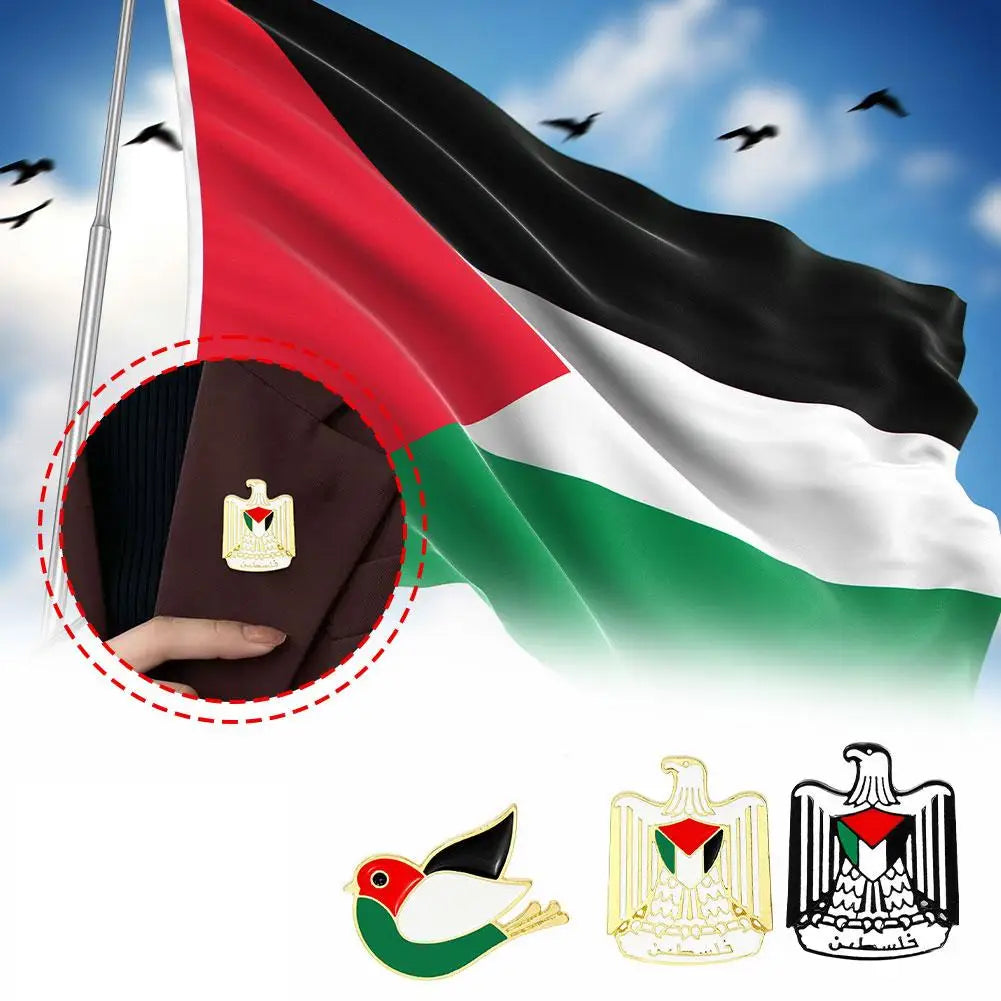 Geometric Peace 1934 Enamel Pins Brooch Watermelon Handala Boy Bird Bag Backpack Cartoon Lapel Badge Enamel Jewelry Gift