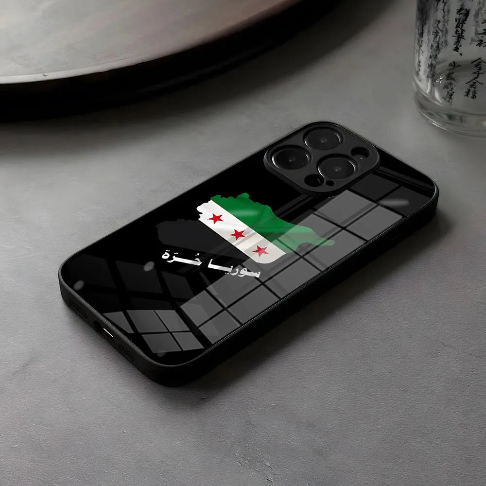 Syria Revolution Flag Phone Case For iPhone
