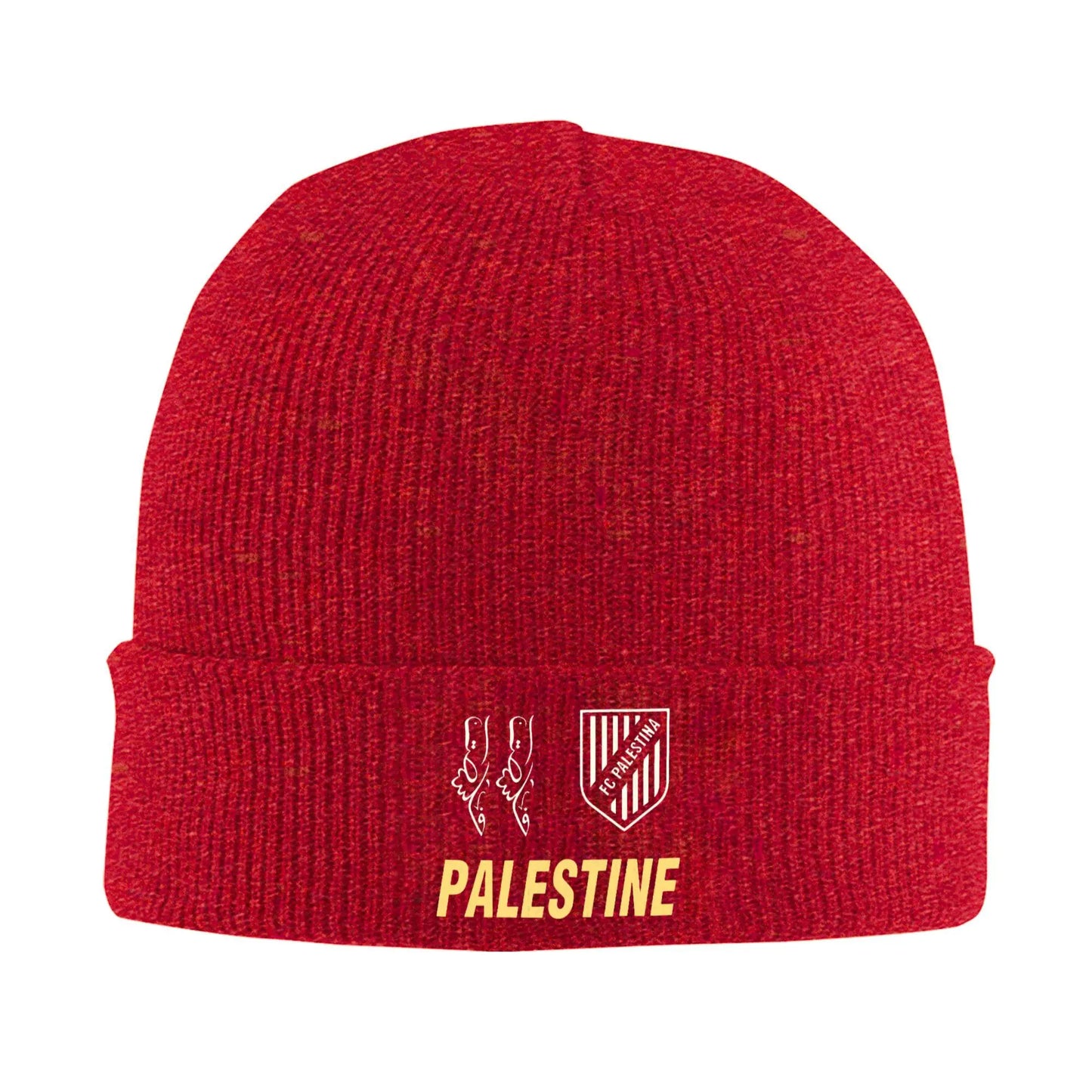 Palestine  hats Vintage Knit Hat Autumn Winter Kpop Caps