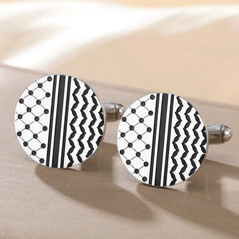 Olive Leaves Pattern Love and Peace brooch