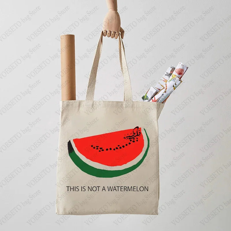 This Is Not A Watermelon Pattern  Shopping Bag