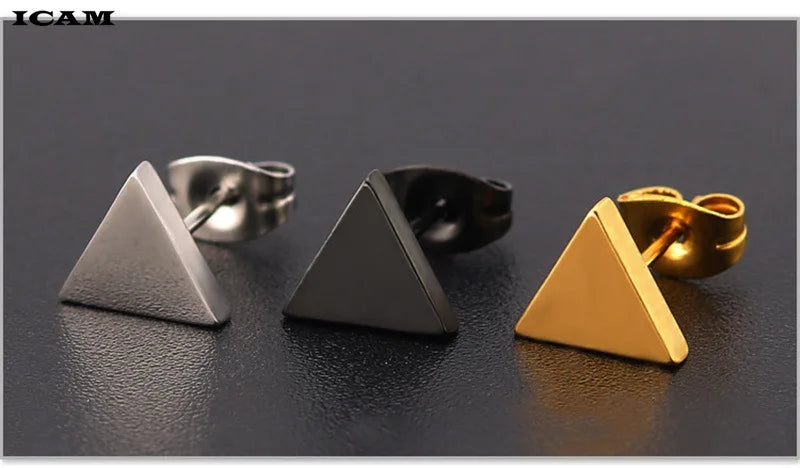 Trendy Palestinian Triangle Earring