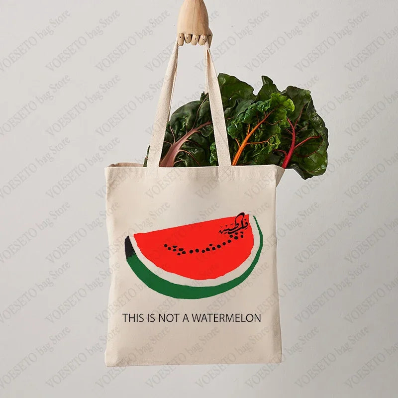 This Is Not A Watermelon Pattern  Shopping Bag
