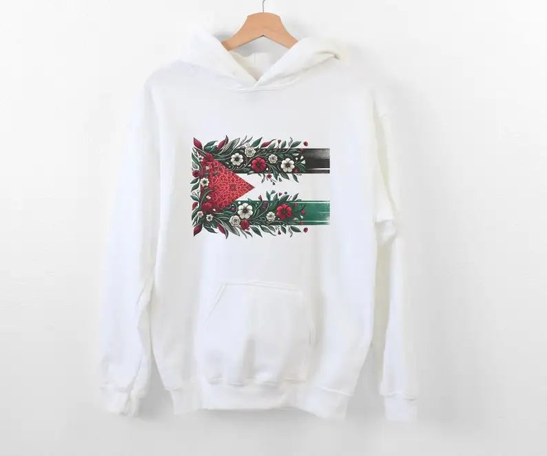 Palestine Unisex Vintage Hoodie
