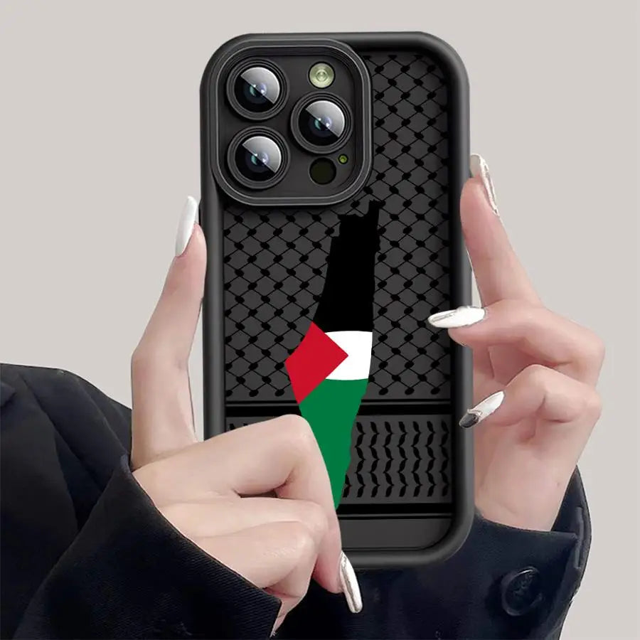 high quality Hattah Keffiyeh Phone Case for Apple iPhone TPU Soft Cover