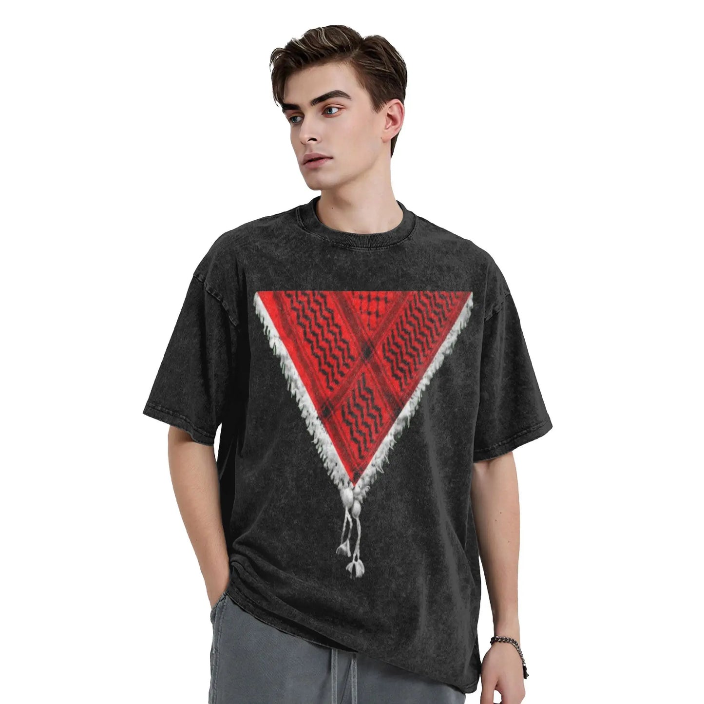Palestine The Red Triangle T Shirt