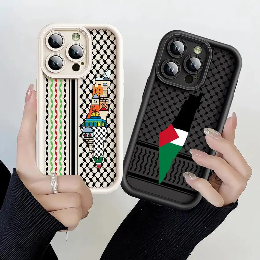 high quality Hattah Keffiyeh Phone Case for Apple iPhone TPU Soft Cover