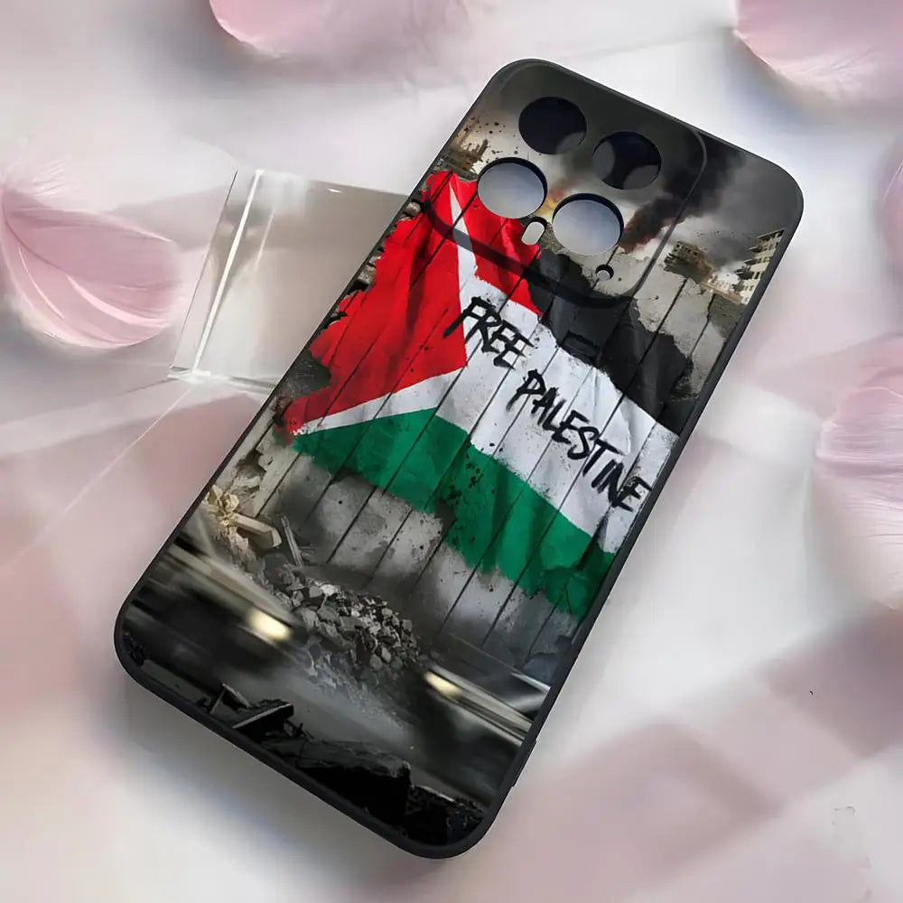 Palestine Flag Phone Case For Xiaomi 15 14 13 12 11 T Lite Ultra Redmi Note 14 13 12 Pro ProPlus 12 10 C 5G Cover