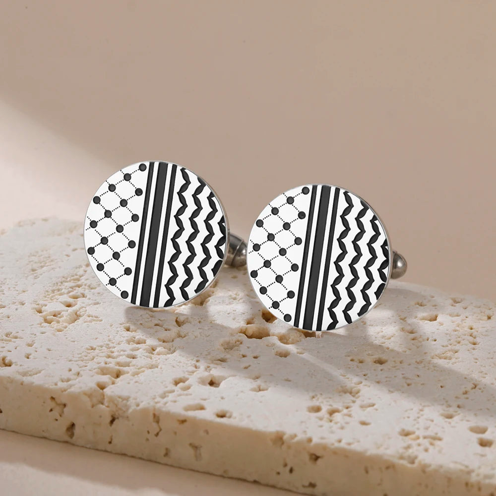 Olive Leaves Pattern Love and Peace brooch