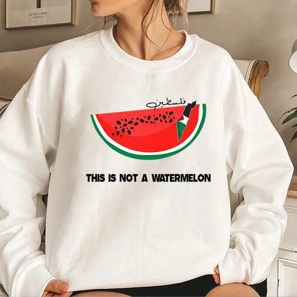 This Is Not A Watermelon Sweatshirt "Ceci N'est Pas Une Pastèque"  Hoodie