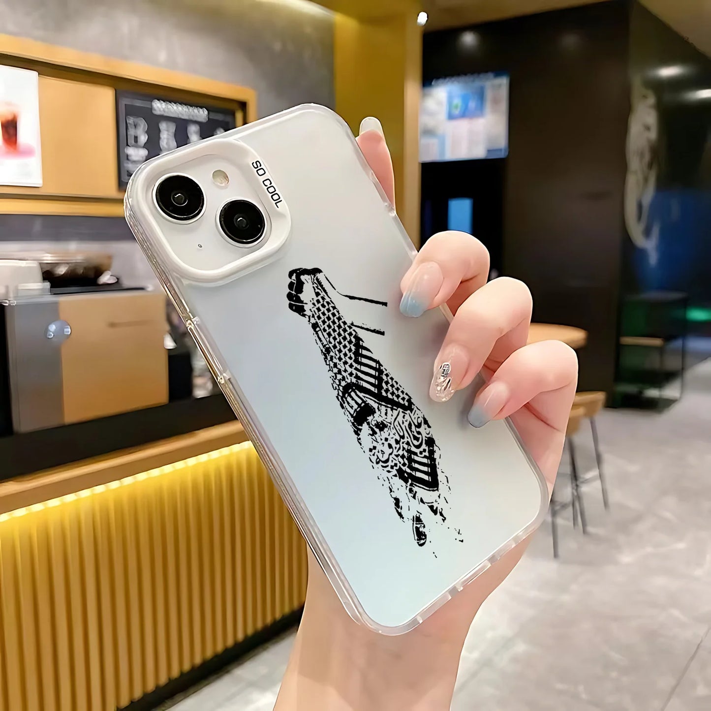 Shockproof Back Cover Phone Case For Hattah Keffiyeh iPhone