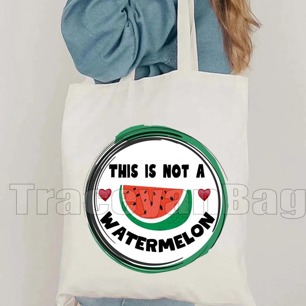 Keffiyeh Olive Tree Al Aqsa Dome of The Rock Canvas Shoulder Bag