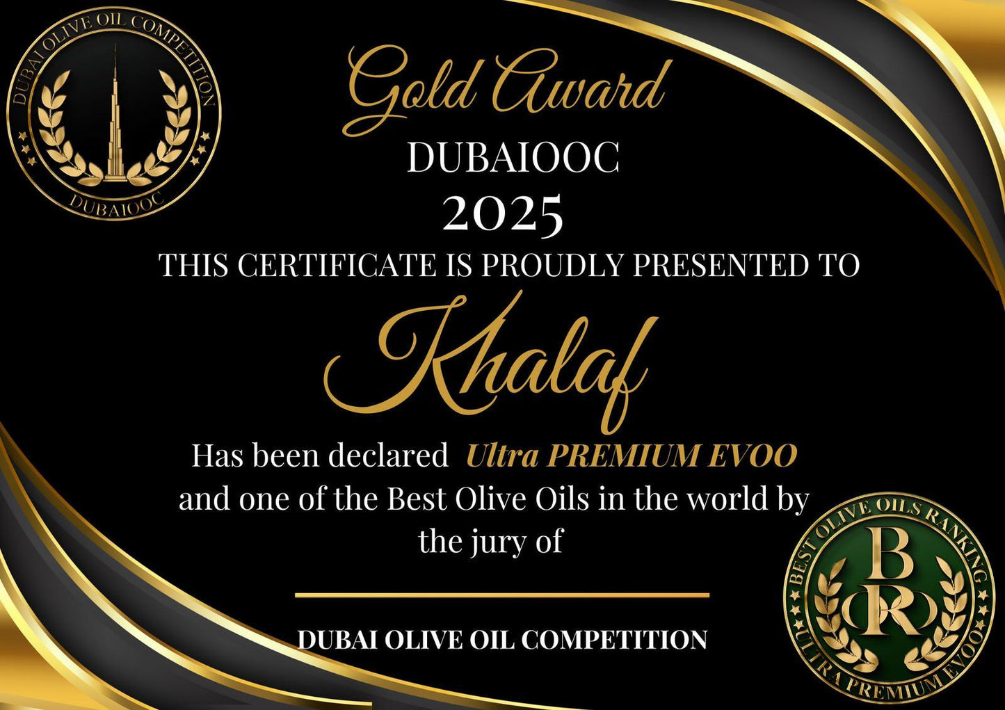 Palestinian Olive Oil from Al Rameh – WATANY Extra Virgin Olive Oil